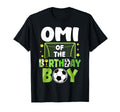 Soccer Omi Birthday Party Family T-Shirt - Casual Everyday Wear for Adults