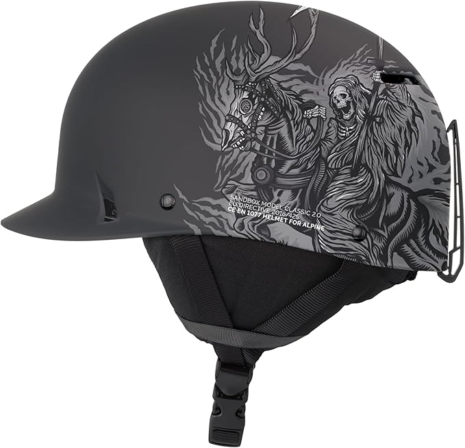 Sandbox Unisex Classic 2.0 Snow Ski and Snowboard Helmet