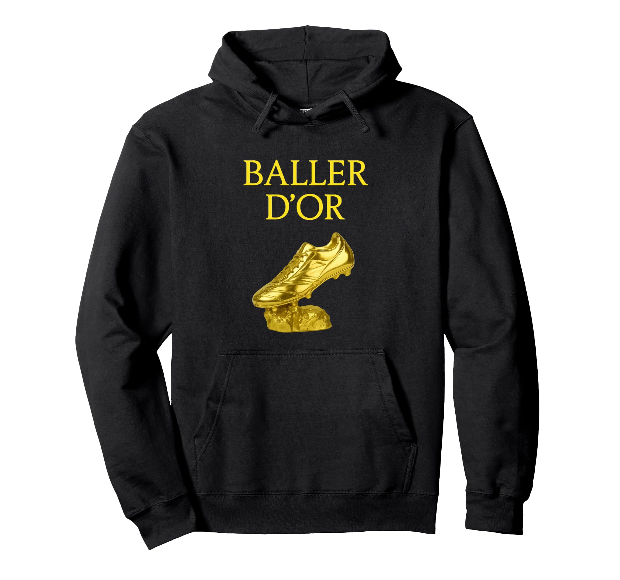 Soccer Mvp Baller Golden Boot Trophy Hoodie - Aesthetic Graphic for Adults