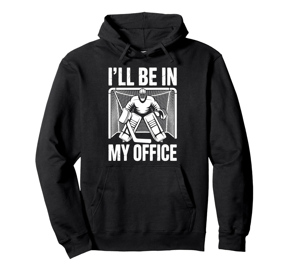 Funny Ice Hockey Goalkeeper Goalie Hoodie - Streetwear Style for Adults