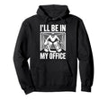 Funny Ice Hockey Goalkeeper Goalie Hoodie - Streetwear Style for Adults