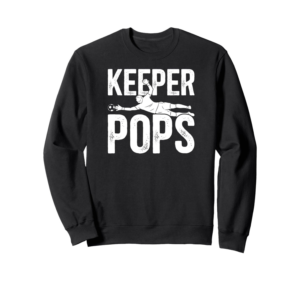 Soccer Keeper Pops Soccer Goalie Sweatshirt - Minimalist Print Men Women