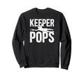 Soccer Keeper Pops Soccer Goalie Sweatshirt - Minimalist Print Men Women