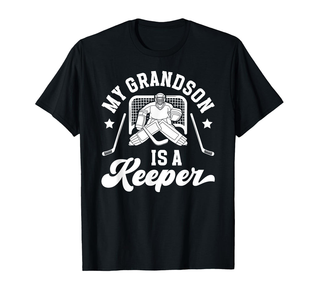 Proud Hockey Keeper Pop Pop Ice T-Shirt - Custom Art Print Men Women