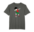 Dabbing Soccer Portugal Football T-Shirt - Unique Graphic for Adults