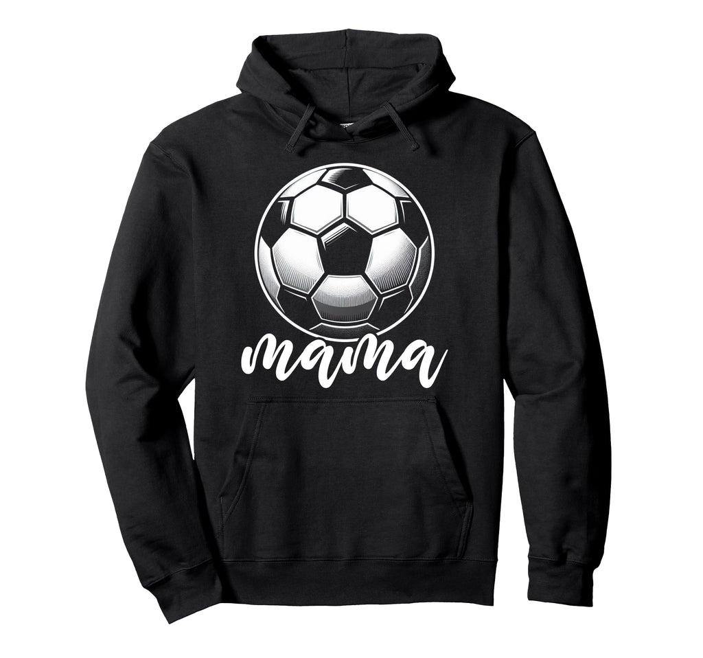 Soccer Ball Mama Soccer Season Football Hoodie - Trendy Graphic Unisex