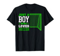 Funny Who Loves Soccer T-Shirt - Streetwear Style Men Women