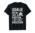 Ice Hockey Goalie Its Obsession Ice T-Shirt - Aesthetic Graphic Men Women