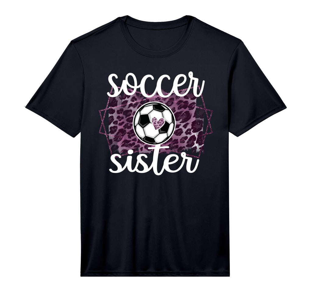Proud Soccer Sister Soccer Player Sis T-Shirt - Custom Art Print Men Women