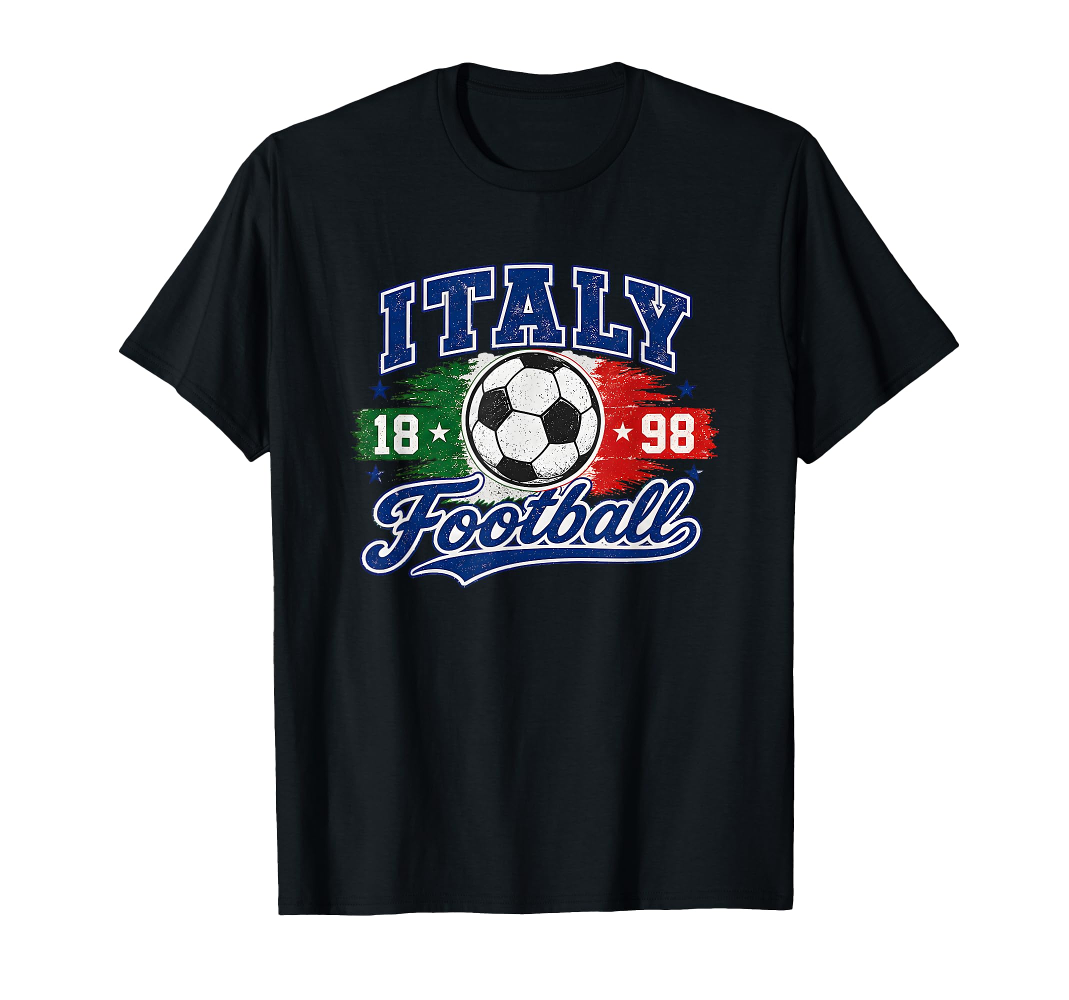 Italy Football Tradition 1898 Soccer T-Shirt - Novelty Apparel Unisex