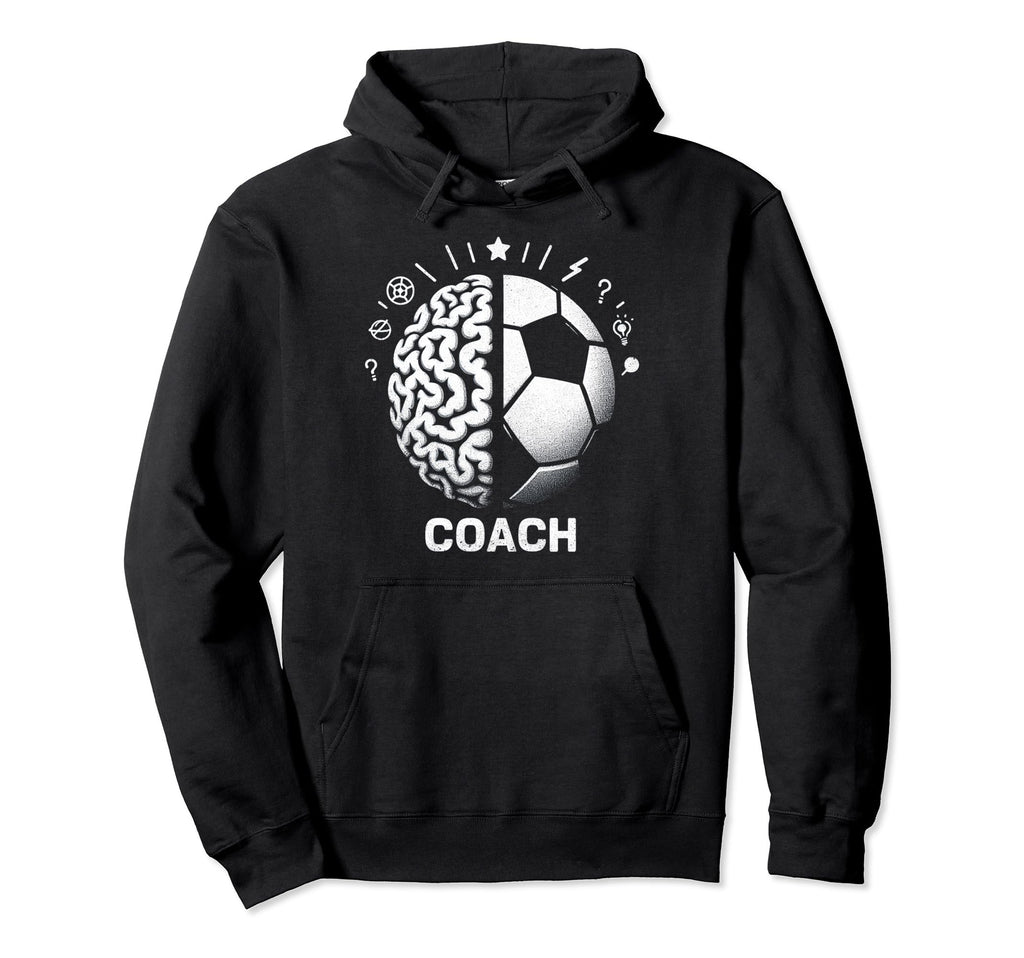 Soccer Coach Training Coaching Football Hoodie - Trendy Graphic for Adults