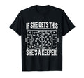 Soccer Goalie Art Soccer Coach T-Shirt - Fun Novelty Design Men Women