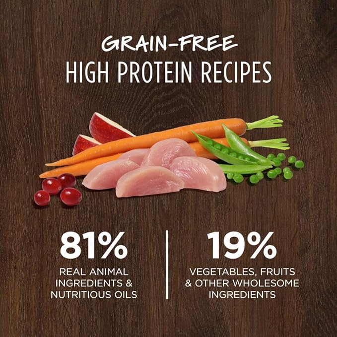 Instinct Original Dry Cat Food, Raw Coated Kibble, High Protein, Grain Free Recipe - Real Chicken, 5 lb. Bag