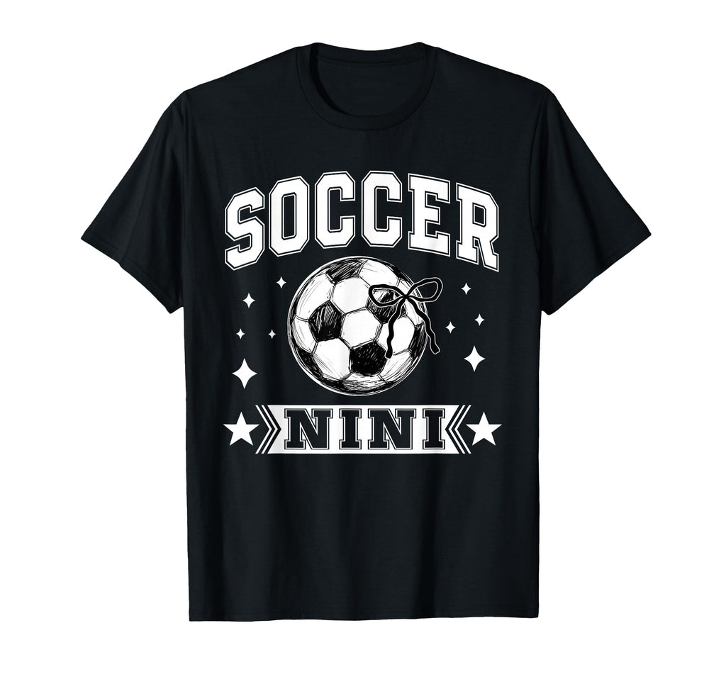 Coquette Bow Soccer Nini Soccer Team T-Shirt - Streetwear Style Men Women