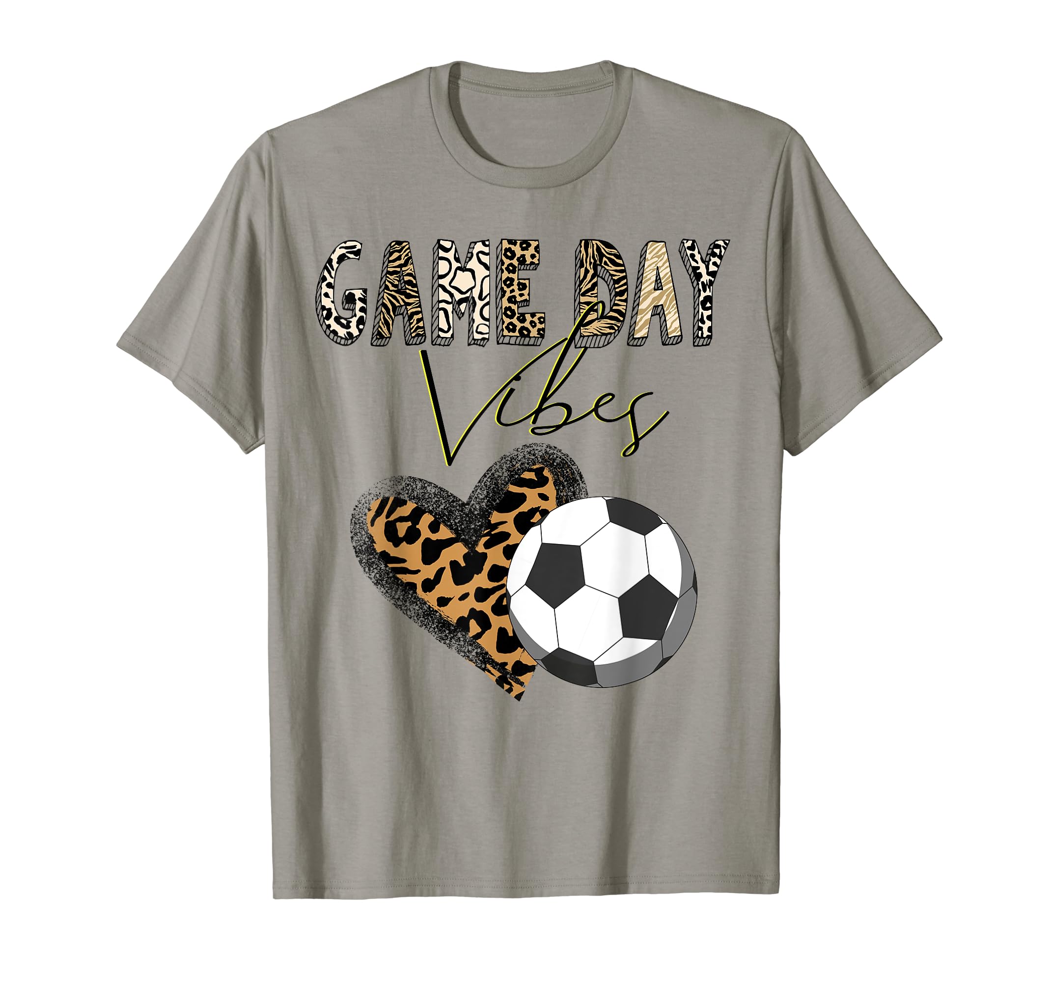 Soccer Game Day Vibes Soccer Mom Soccer T-Shirt - Graphic Print Men Women