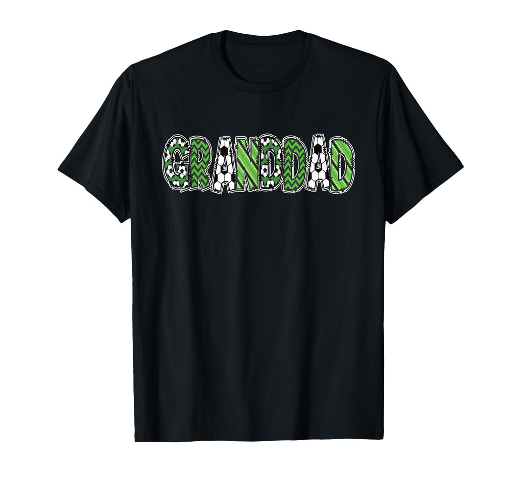 Soccer Grandpa Granddad Birthday T-Shirt - Casual Everyday Wear Unisex