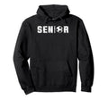 Senior 2025 High School College Soccer Hoodie - Custom Art Print Unisex