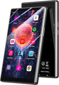 AGPTEK 5'' 128GB MP3 Player with Bluetooth and WiFi, T09 Touch Screen Andriod 13 Music Player with Spotify, Audible, YouTube, Up to 1TB