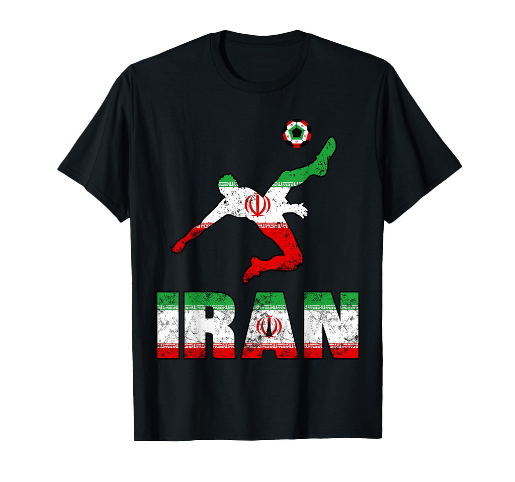 Iran Football Soccer Game Player Fan T-Shirt - Novelty Apparel for Adults
