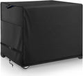 Outdoor Prep Table Cover- Heavy Duty Waterproof Cover for Outdoor Stainless Steel Table,Compatible with 46 inch Outdoor Utility Cart and Storage Cabinet Black