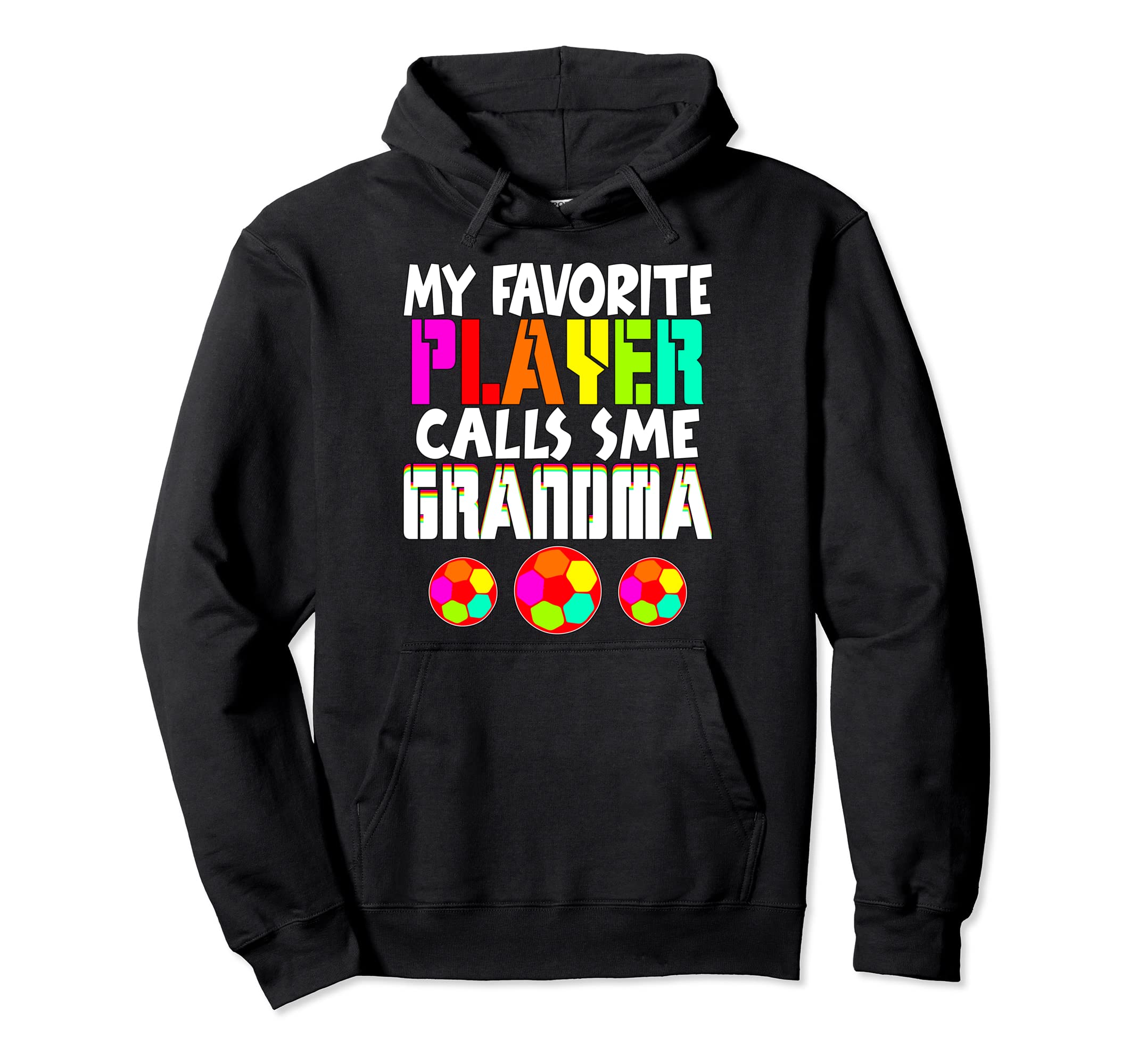 My Favorite Player Calls Me Grandma Hoodie - Minimalist Print Unisex