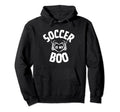 Soccer Is My Boo Skeleton Heart Hands Hoodie - Unique Graphic Men Women