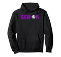 Senior 2025 High School College Soccer Hoodie - Custom Art Print Men Women