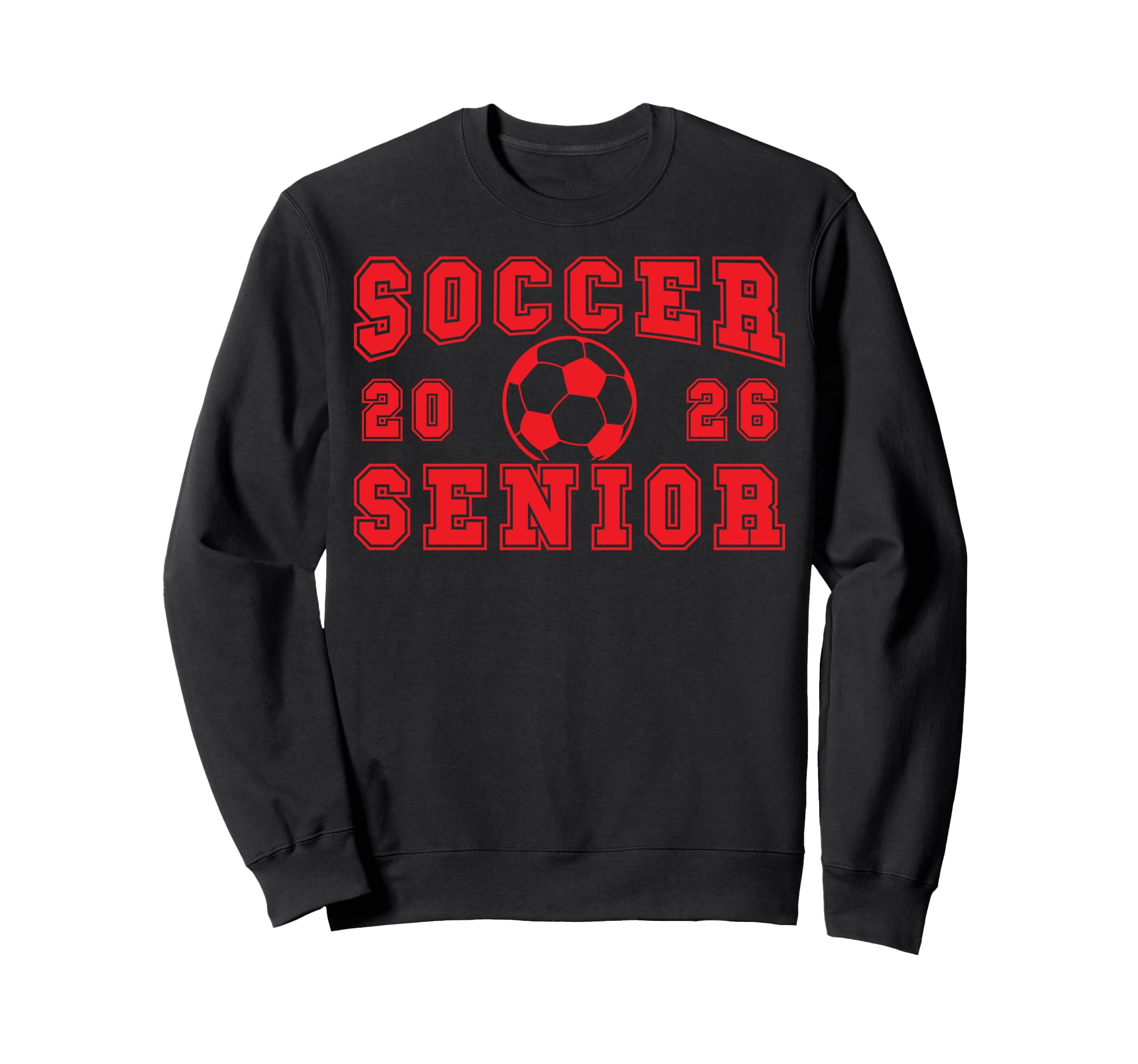 Soccer Senior Night Soccer Sweatshirt - Casual Everyday Wear for Adults