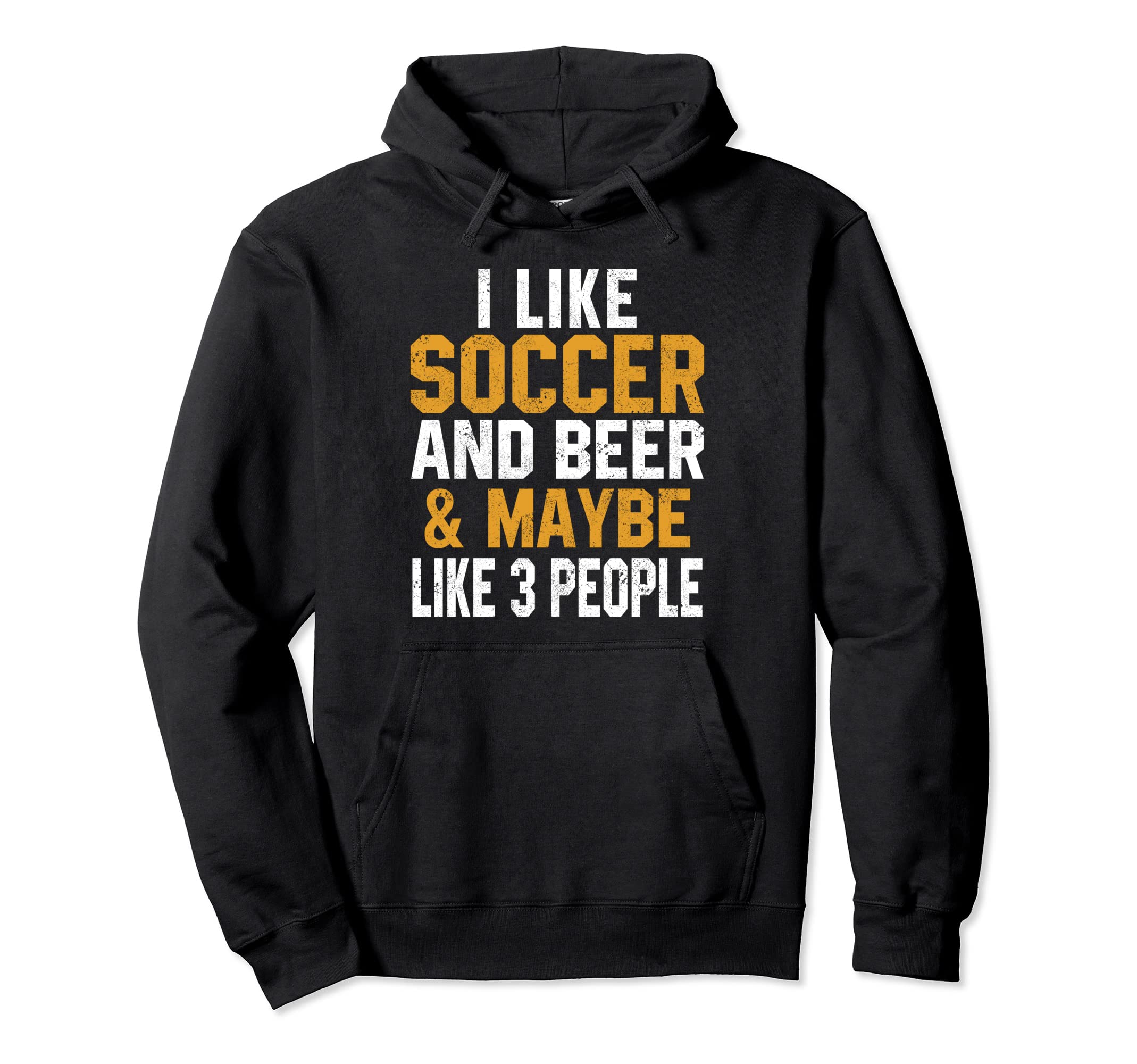I Like Soccer And Beer Funny Coach Player Hoodie - Custom Art Print Unisex