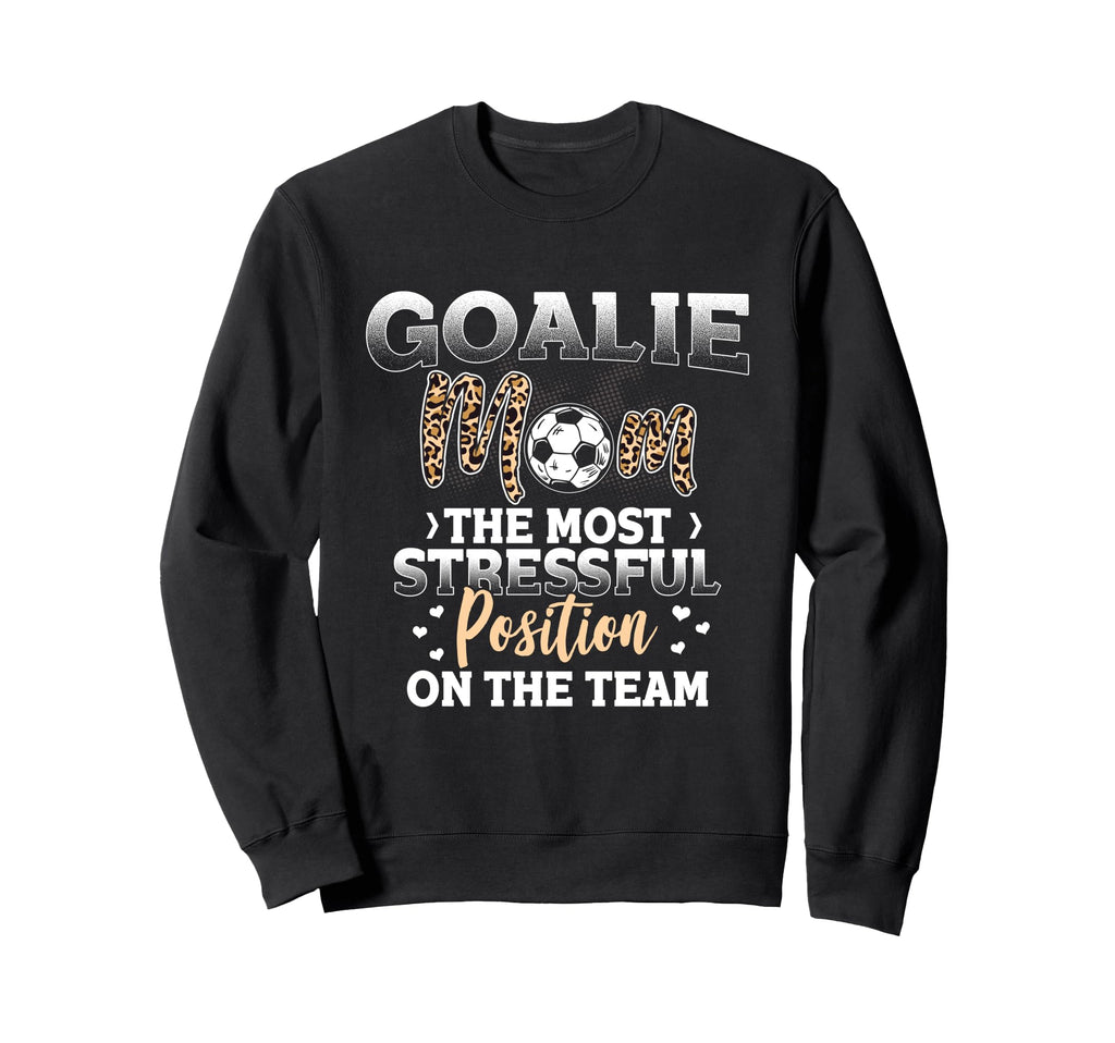 Soccer Lover Leopard Pattern Soccer Sweatshirt - Streetwear Style Unisex