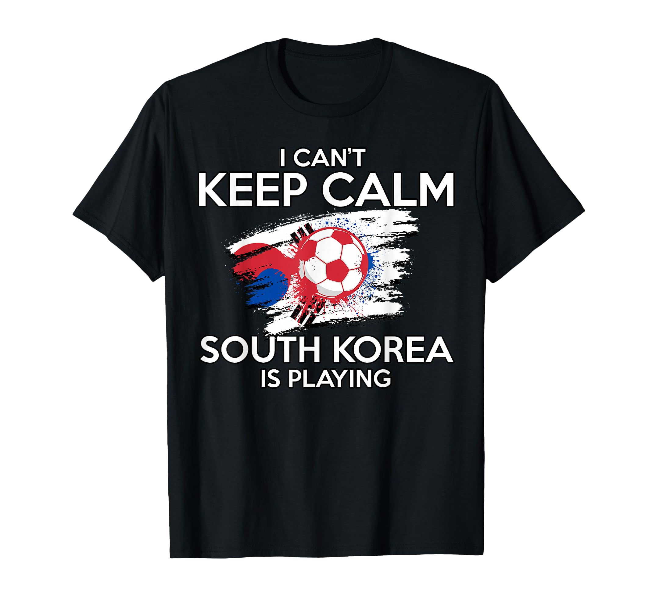 South Korea Football Soccer Game Player T-Shirt - Graphic Print Unisex
