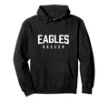 Eagle Inspired Soccer Hoodie - Graphic Print Unisex