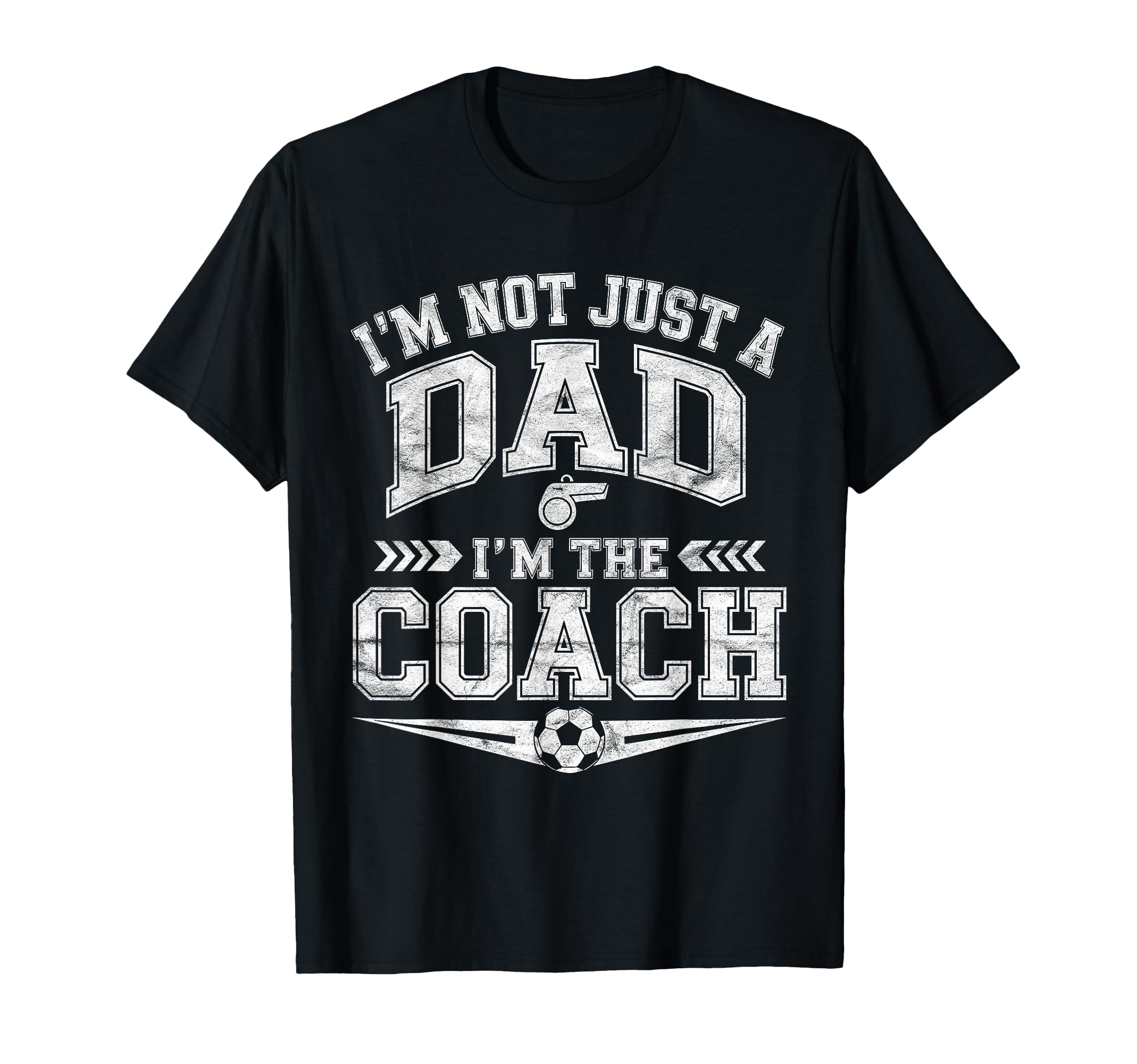 Soccer Dad Coach Funny Coaching Fathers T-Shirt - Novelty Apparel Unisex