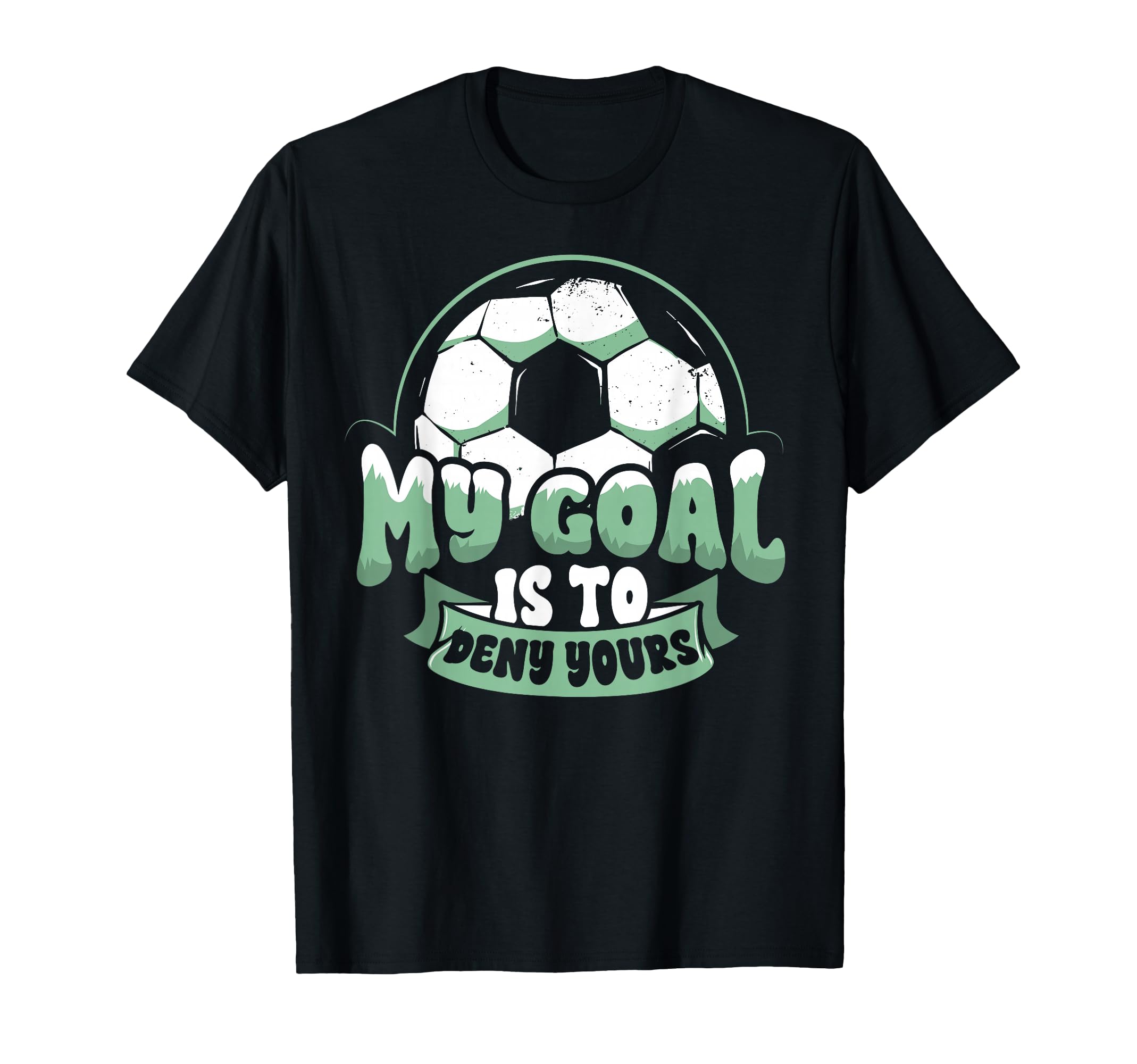 Soccer Player Goalie Goalkeeper My T-Shirt - Custom Art Print for Adults