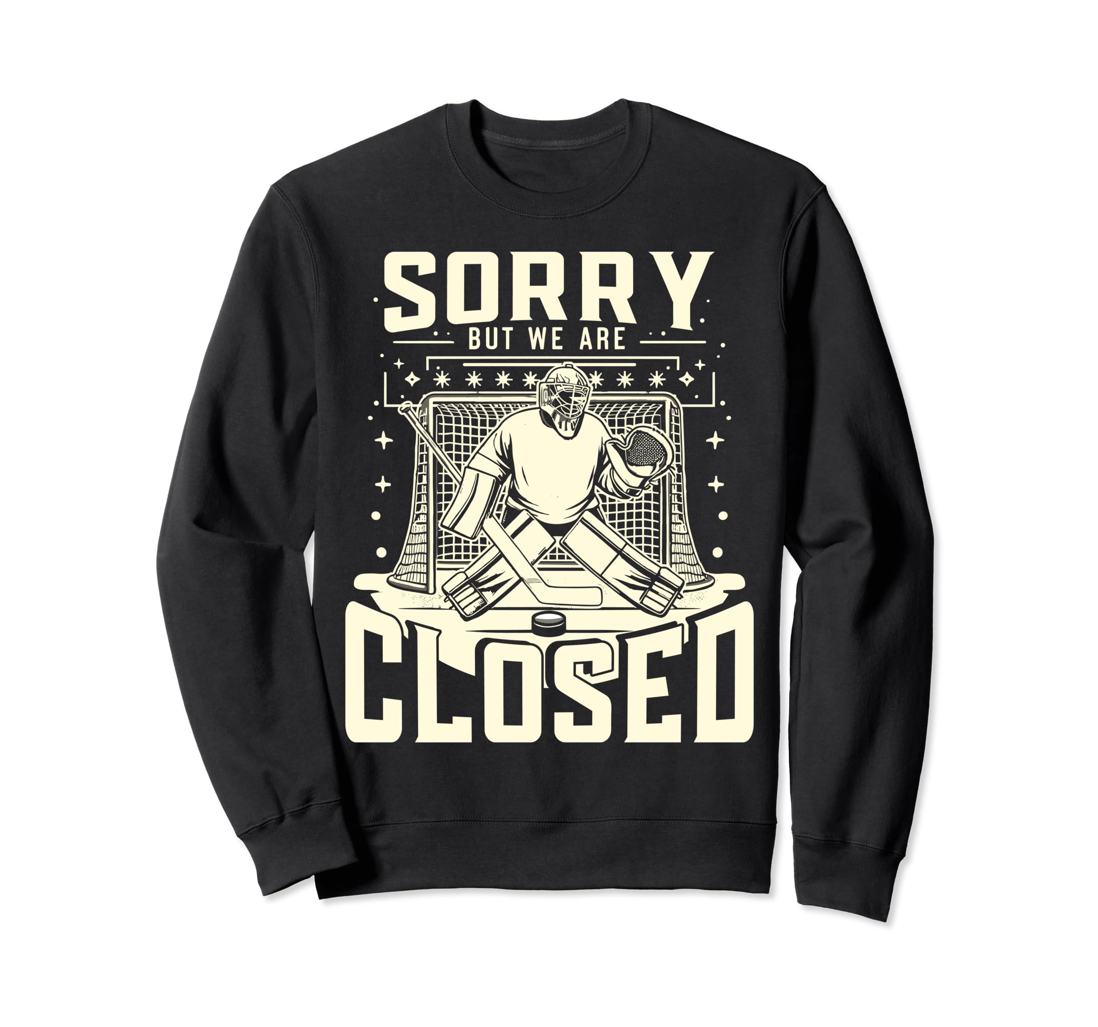 Goalie Goalkeeper Ice Hockey Player Sweatshirt - Streetwear Style Men Women