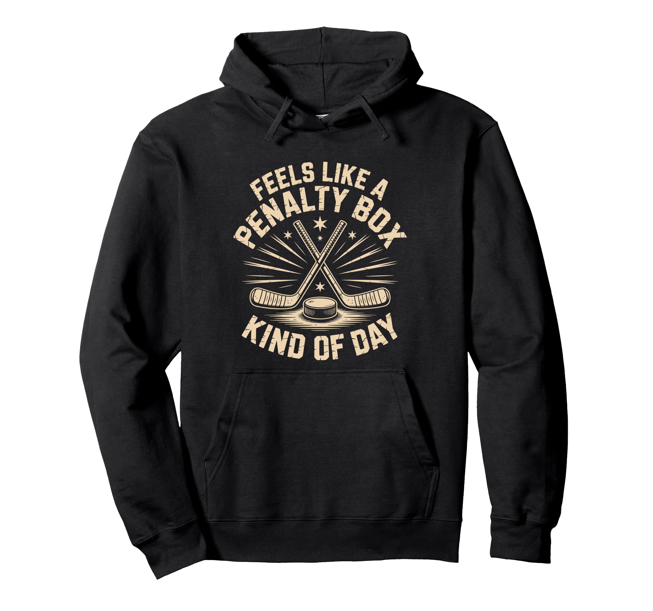 Feels Like Penalty Box Kind Day Ice Hoodie - Fun Novelty Design Unisex