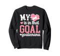 Proud Soccer Goalie Nana Soccer Keeper Sweatshirt - Unique Graphic Unisex