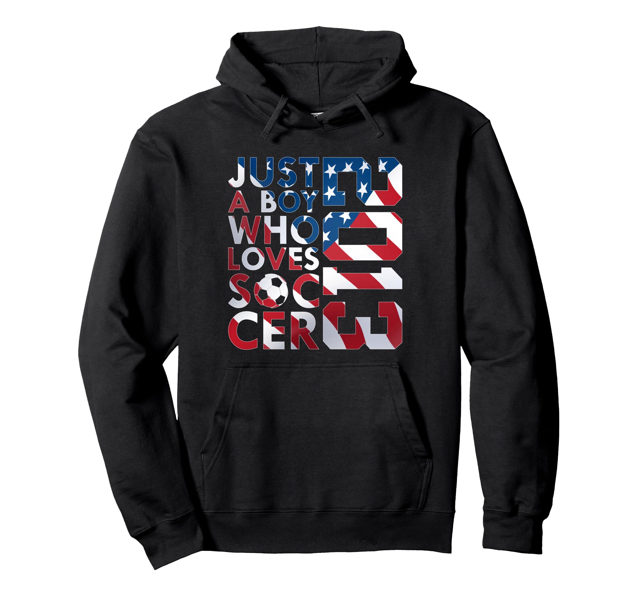 2013 Just Who Loves Soccer 13Th Birthday Hoodie - Trendy Graphic Men Women