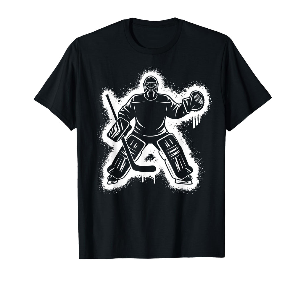 Ice Hockey Goalie Gifts T-Shirt - Casual Everyday Wear for Adults