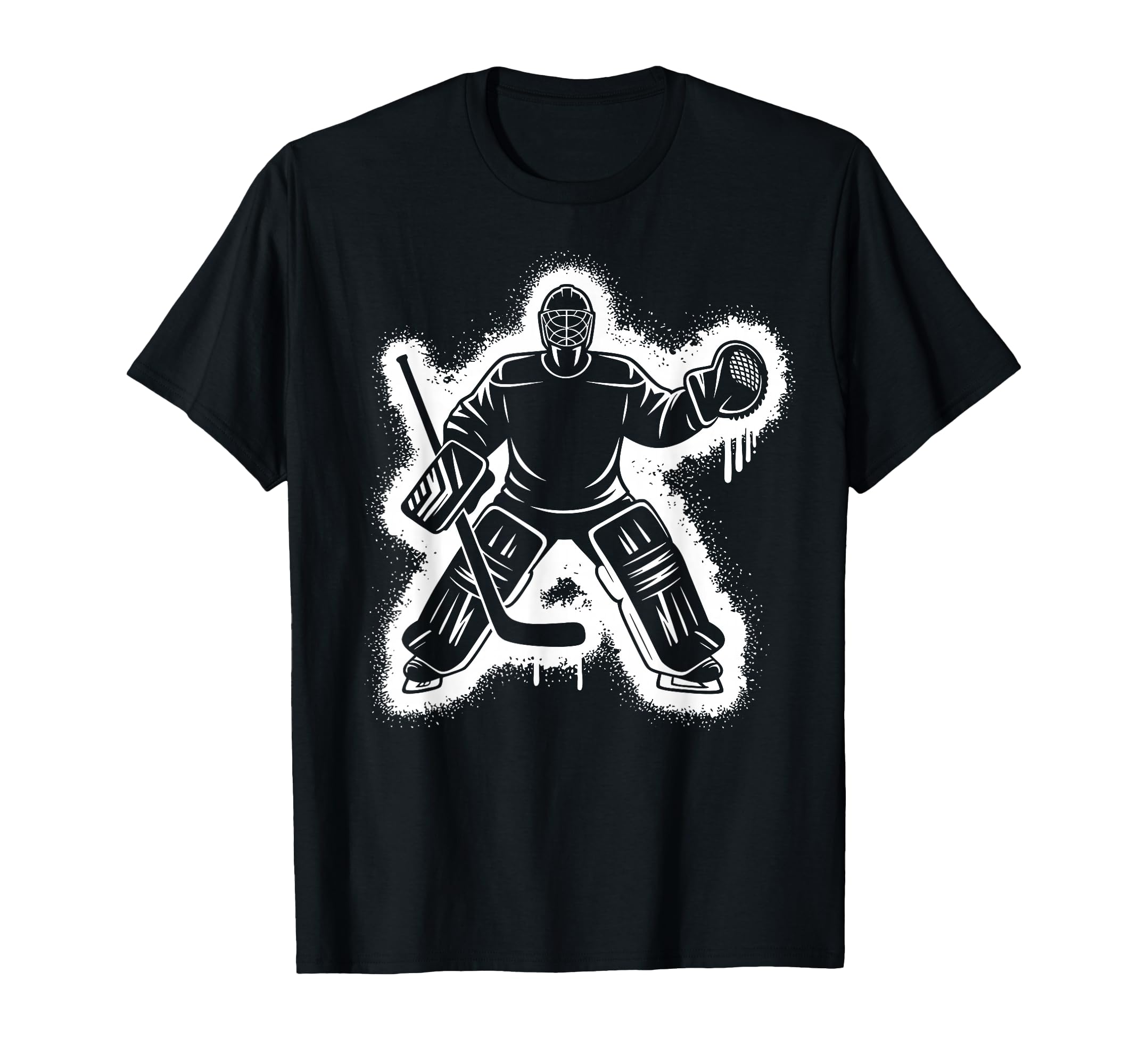 Ice Hockey Goalie Gifts T-Shirt - Casual Everyday Wear for Adults