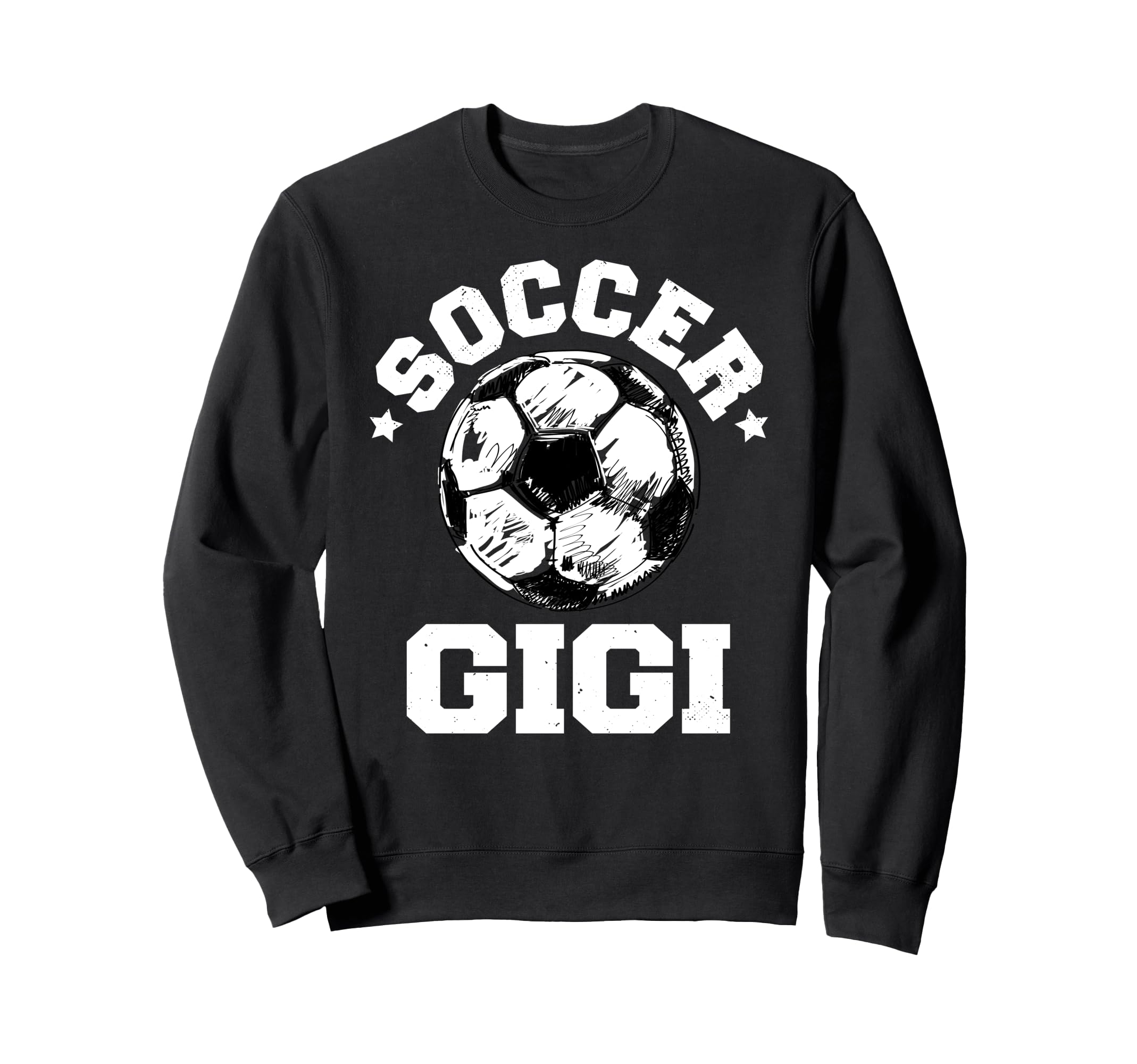 Soccer Gigi Soccer Ball Sweatshirt - Custom Art Print for Adults