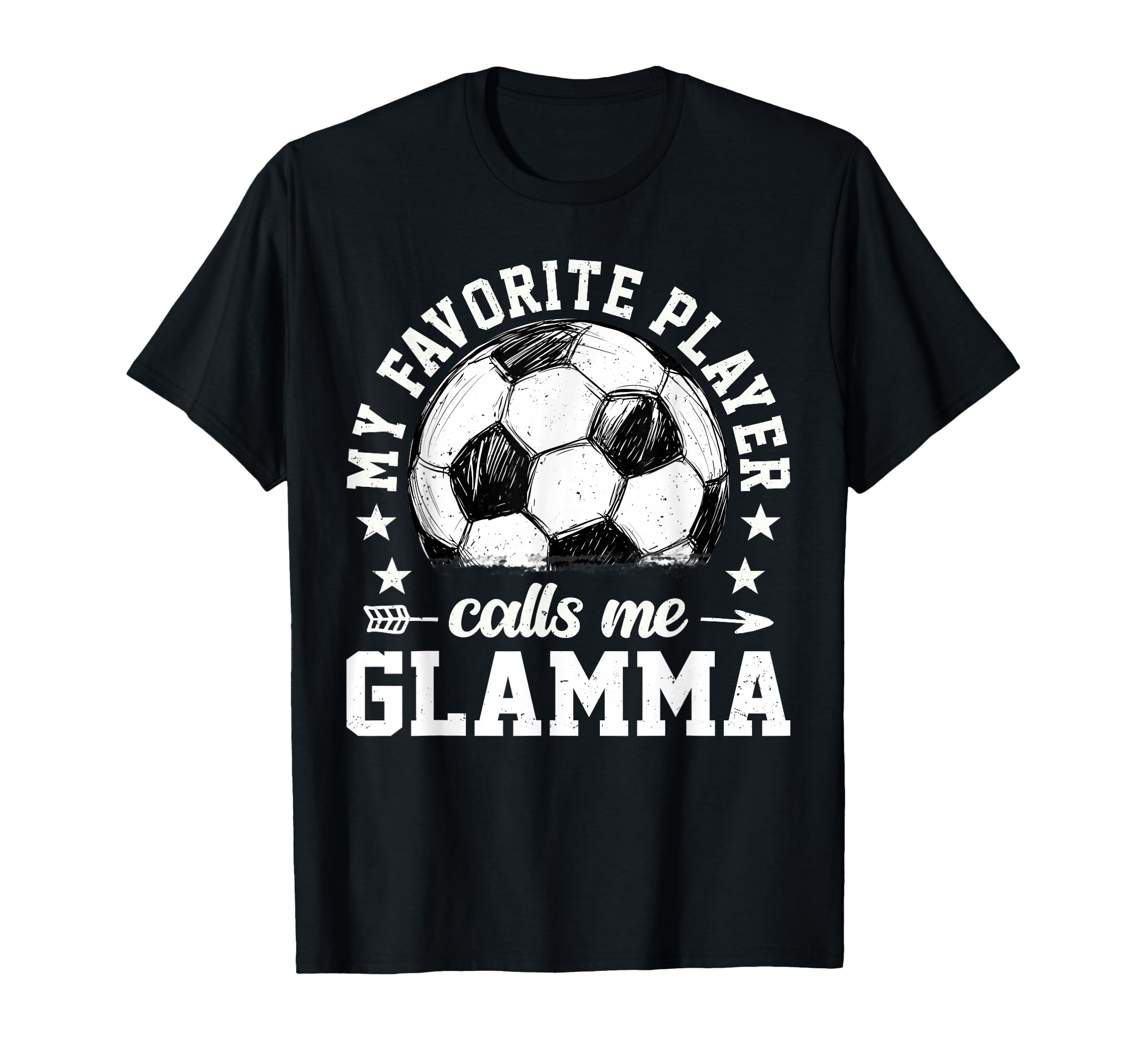 Soccer Player My Favorite Player T-Shirt - Fun Novelty Design for Adults