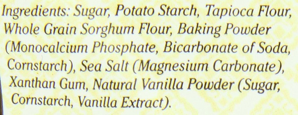Bob's Red Mill Vanilla Yellow Cake Mix, Gluten-Free, Kosher, Case of 4 (19 oz)