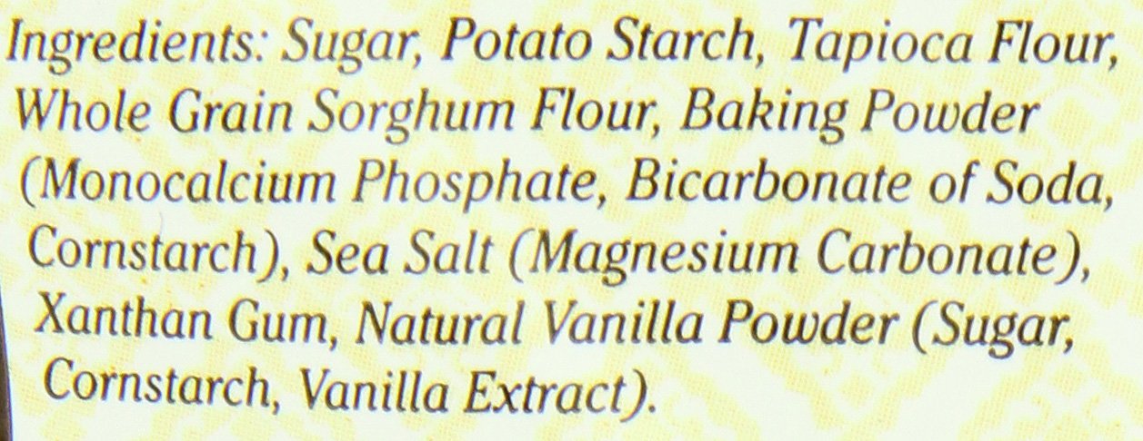 Bob's Red Mill Vanilla Yellow Cake Mix, Gluten-Free, Kosher, Case of 4 (19 oz)