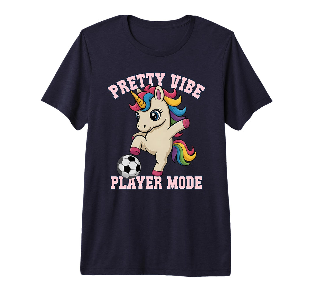 Pretty Vibe Unicorn Just Who Loves T-Shirt - Streetwear Style Men Women