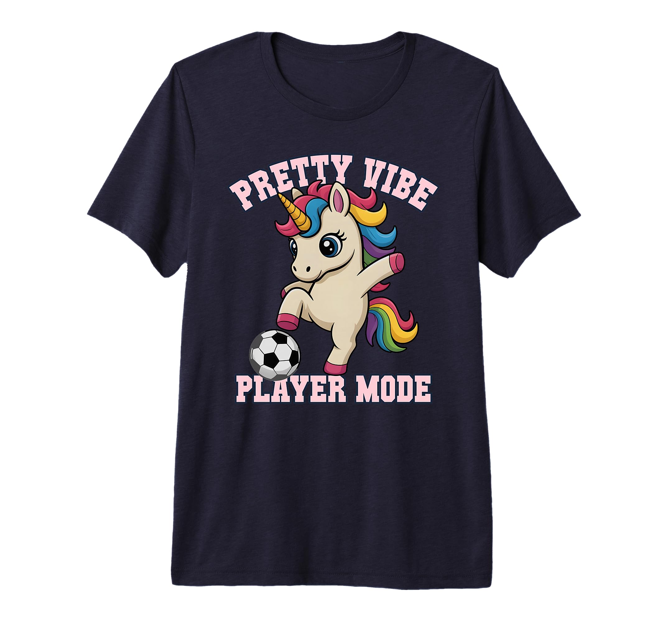 Pretty Vibe Unicorn Just Who Loves T-Shirt - Streetwear Style Men Women