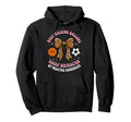 Busy Raising Ballers Easily Distracted Hoodie - Trendy Graphic Unisex