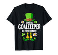 Im Goalkeeper Leprechaun Matching T-Shirt - Unique Graphic for Adults