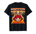 Soccer Player Skeleton 90S Bootleg T-Shirt - Unique Graphic Unisex