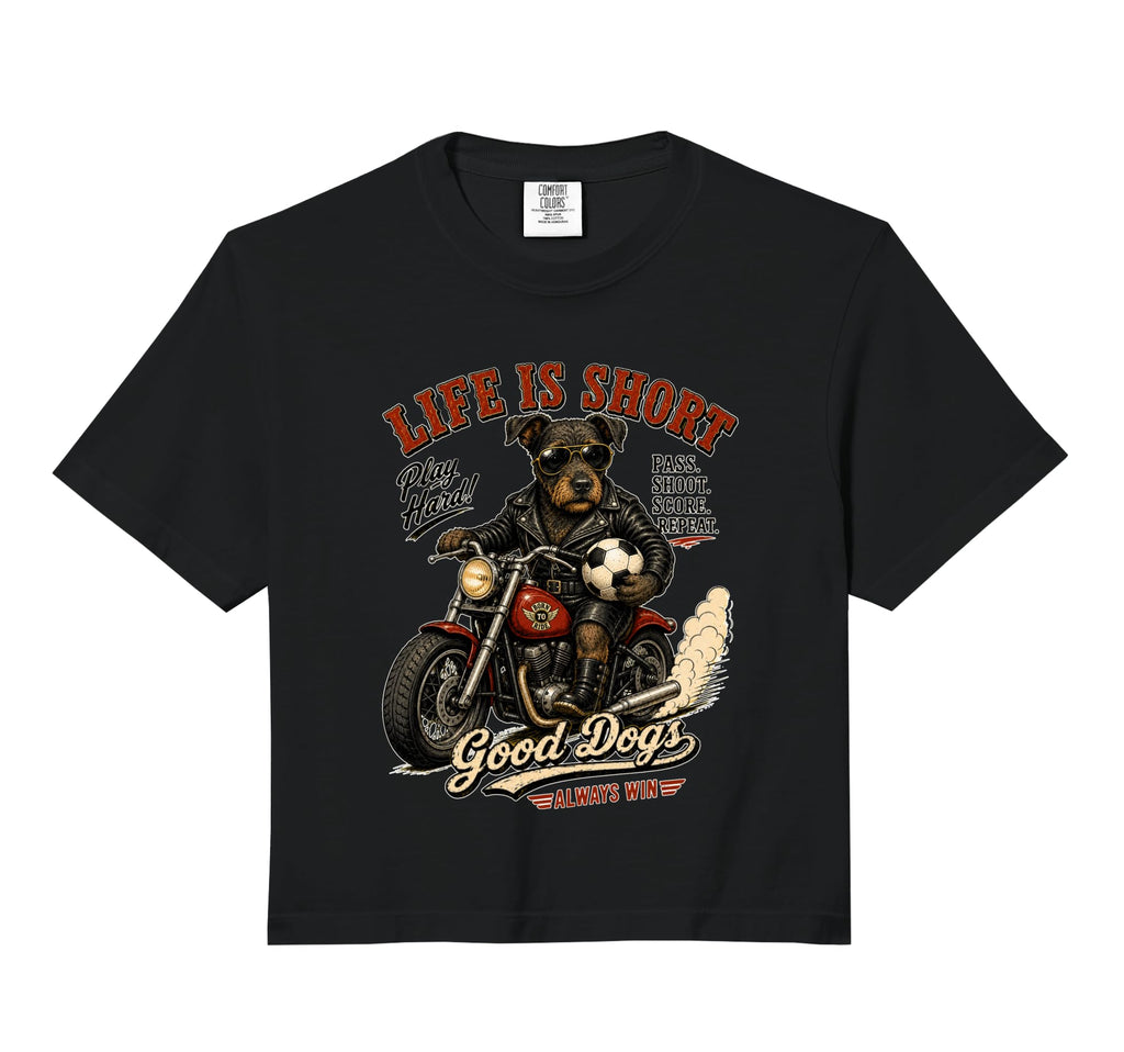 Patterdale Terrier Motorbike Love Sweatshirt - Fun Novelty Design Unisex